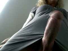 Grosser schwanz, Transfrau, Strümpfe