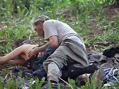 Maduro, Al aire libre, Ruso, Voyeur