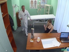 Leie, Arschlecken, Blasen, Arzt, Hundestellung, Fingern, Lecken, Büro