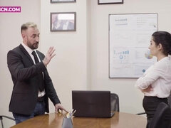 Hd, Lesbisch, Ondergoed, Mexicaans, Kantoor, Roodharige vrouw, Secretaresse, Kousen