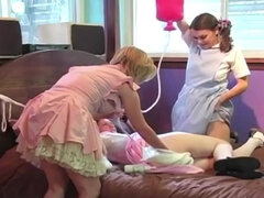 Chica, Rubia, Amarrada, Linda, Erótico, Pequeña, Coño, Sexo fuerte