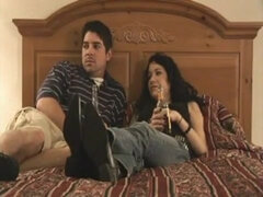 素人, 美人, フェラチオ, 兄弟, 巨乳な, カワイイ, オーガズム, オマンコ