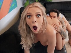 Blonde, Léchez, Chatte, Adolescente, Nénés