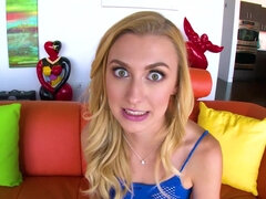 Blonde, Sucer une bite, Queue, Hard