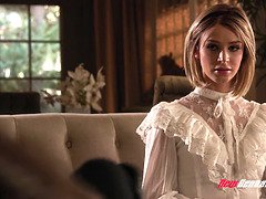 Blonde, Sucer une bite, Tir de sperme, Hd, Innocente, Adolescente, Nénés, Vierge