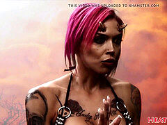 美女, 巨乳な, フォアサム, ゴス