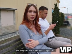 HD 4K POV: Cheating Redhead GF Gets Anal Fuck from Stranger While BF Away