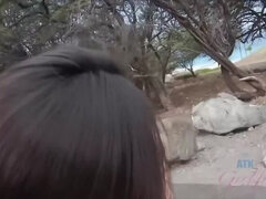 Beach Day with Vina Sky: She Sucks Your Cock in the Car