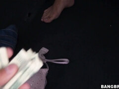 Fresh chick Tiffany Cane getting slammed in the Bang Bus