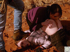 Amerikaans, Bondage discipline sadomasochisme, Grote kont, Gebondenheid, Vernedering, Anaal likken