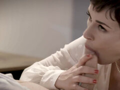 Badkamer, Grote mammen, Pijpbeurt, Rondborstig, Harig, Handbeurt, Kut duiken, Verleid