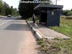 Leie, Arsch, Braunhaarige, Bus, Hd, Im freien, Öffentlich, Muschi