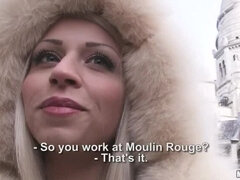 Blond, Frans, Openbaar, Tieten likken