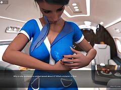 Hard, Mère que j'aimerais baiser, Hôtesse de l'air