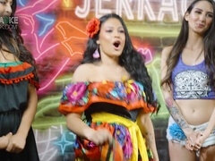 Pussy teasing, hot sex, jerkaoke