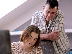 Grosse bite, Sucer une bite, Hard, Hd, Chatte, Rasée, Suçant, Adolescente
