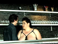 Strapon male domination performed by 2 BBW dominas