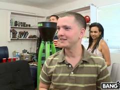 素人, 茶髪の, 大学生, 顔射, 淫乱熟女, ポルノスター, オマンコ, 三人