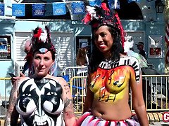 Enthousiasteling, Erotisch, Flashing, Naakt, Nudist, Openbaar, Tiener, Slet