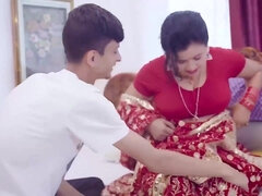 Indian Desi Newly Married Big Ass StepMom in Amateur Homemade Threesome Hardcore - Ko Ko