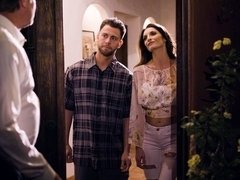 Gros cul, Gros seins, Sucer une bite, Brunette brune, Mère que j'aimerais baiser, Homme homme femme, Plan cul à trois, Nénés