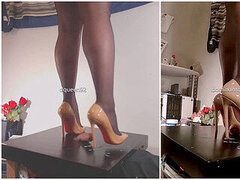 Cock crush heels, cockcrush, shoejob