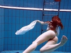 Relaxing underwater show with hot chicks