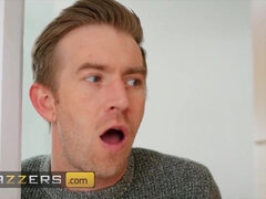 In den arsch, Grosser schwanz, Grosse titten, Blasen, Braunhaarige, Vollbusig, Hardcore, Riesenschwanz