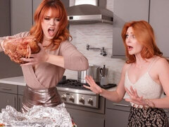 Redheads Molly Stewart and Lacy Lennon are getting pleasure