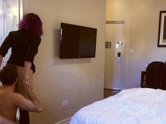 Salle de bains, Robe, Emocore, Poilue, Hôtel, Embrassement, Rasée, Chaussettes