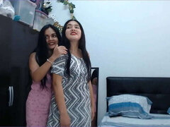 Chica, Culo grande, Familia, Besar, Hermanas, Flaco, Chupando, Adolescente