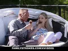 Blondine, Hundestellung, Aufs gesicht abspritzen, Hd, Monster, Schreiend, Dürr, Spanner