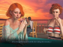 En tercera dimension, Playa, Juegos, Madres para coger, Pelirrojo