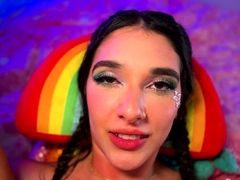 Blasen, Braunhaarige, Hardcore, Hd, Einschiebung, Pov