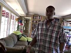 美女, デカチン, フェラチオ, 茶髪の, 異人種間, 醜い