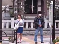 Naho hazuki fuck on the bus by 2 horny guys
