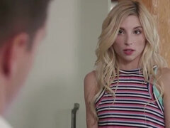 Kinderoppas, Grote lul, Blond, Diep in de keel, Handbeurt, Hd, Klein, Speelgoed