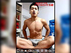 chinese bodybuilder Zhu baited to spunk and trim his Pubes