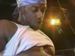 Vanessa Chase's wild group encounter with dark passion unfolds