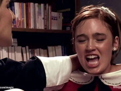 Anal, Cul, Bondage, Domination, Lesbienne, Nonne, Strapon, Plan cul à trois