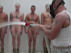 Anaal, Leger, Kont, Badkamer, Laarzen, Sperma shot, Sperma in gezicht, Homo