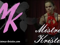 Mistress Kristin - Needle Torture for Minuit Tit Torture