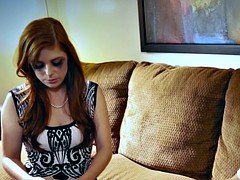 Ginger gf cuckqueaned while tied up