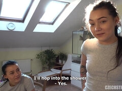 Секс без цензуры, Деньги, Крошечные, На публике, Молоденькие, Втроем, Сиськи, Близняшки