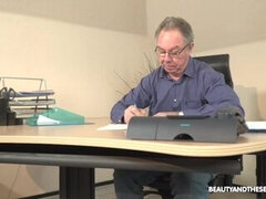 69, Blonde, En gros plan de très près, Grandpère, Hd, Léchez, Chatte, Nénés