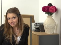 Megan is a slutty secretary