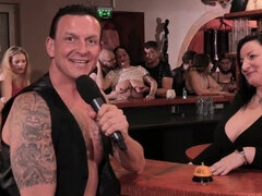 MILFs get humped by strangers in the swinger club