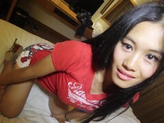 デカチン, フェラチオ, イく瞬間, フィリピン女性, お金, 小柄, ハメ撮り, ティーン