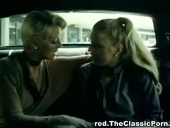 Tante, Blondine, Gruppe, Lesbisch, Vintage