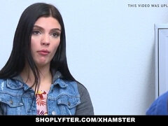 Grosser schwanz, Schwanz, Frau, Polizei, Bestrafung, Muschi, Realität, Dürr